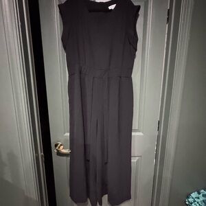Calvin Klein Black Sleeveless Jumpsuit